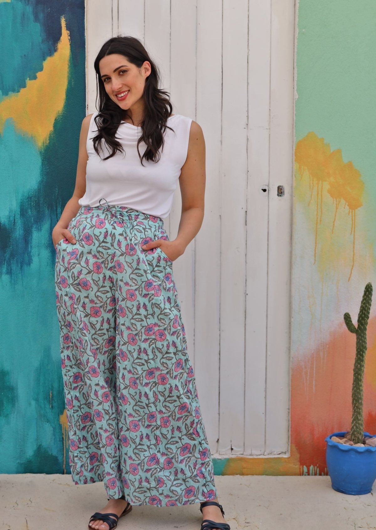 Rayon leggings in many colours – Create Fair Trade