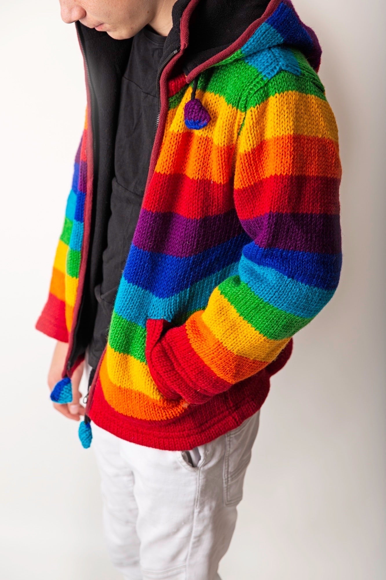 Pure Wool Zip through Jacket