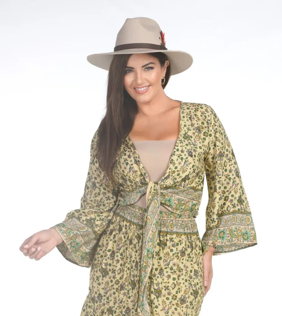 Elly Wrap Top