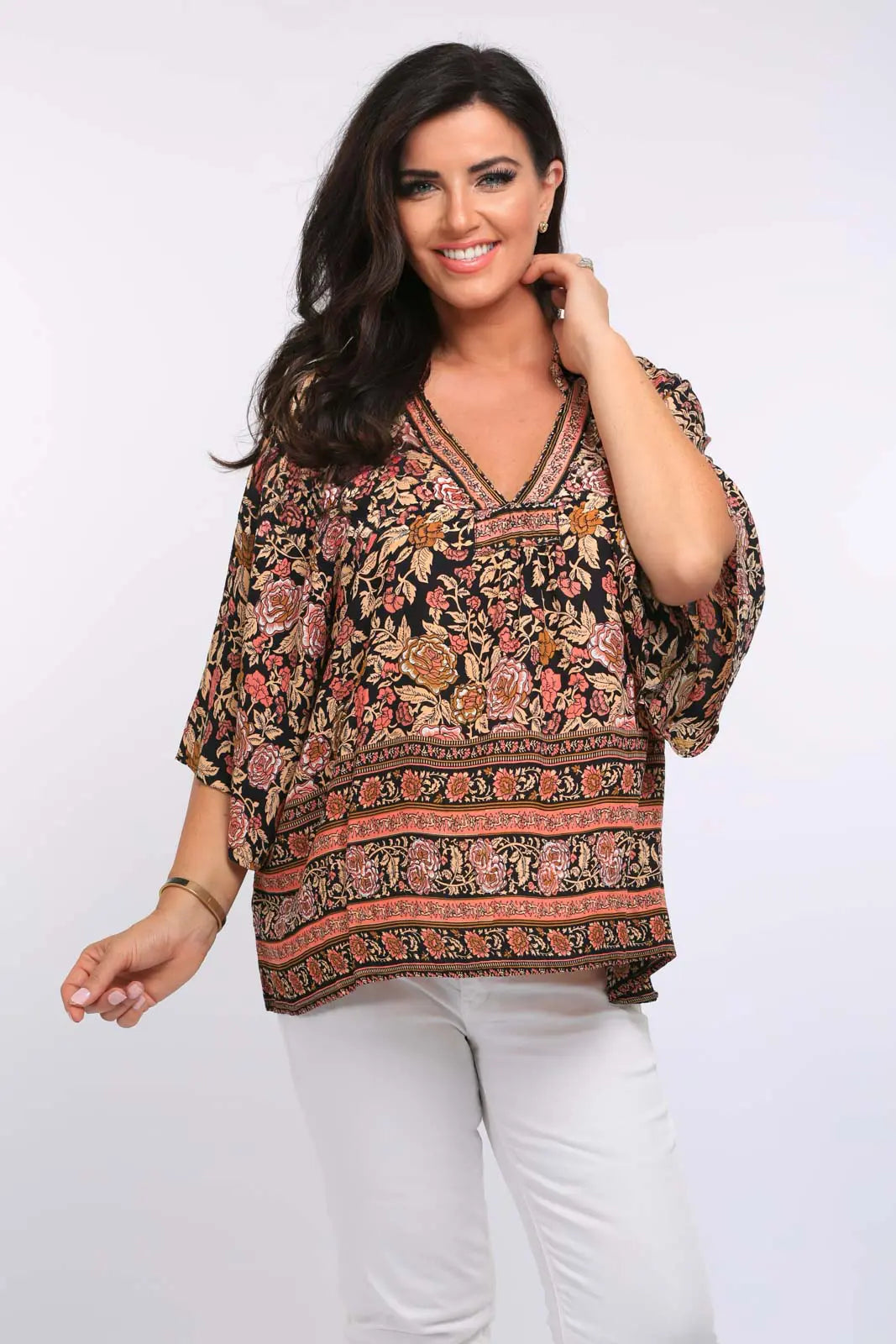 Fern long sleeve top
