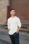 Hemp Boxy Tee - Long Sleeve