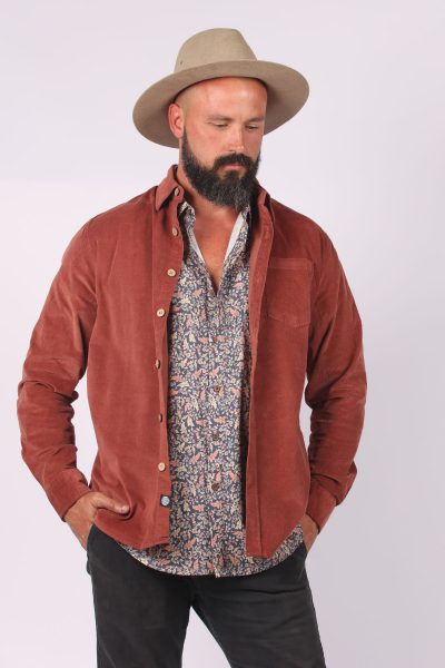 Red Hot short sleeve Shirt by Skumi