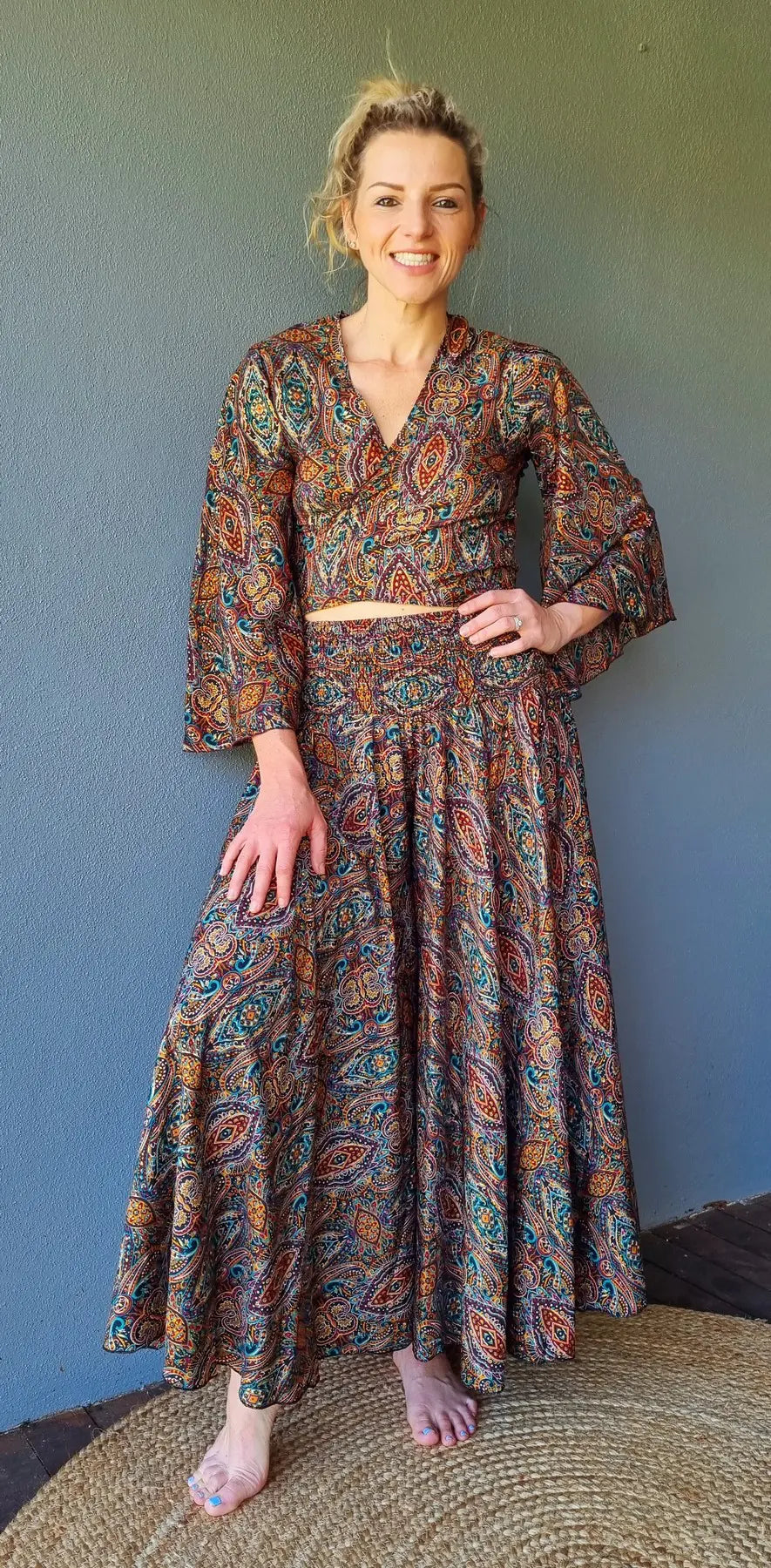 Rochelle Silk Umbrella Pants