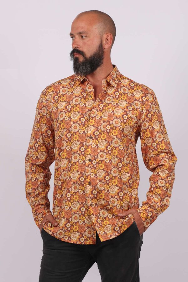 Power to the flower long sleeve Shirt by Skumi
