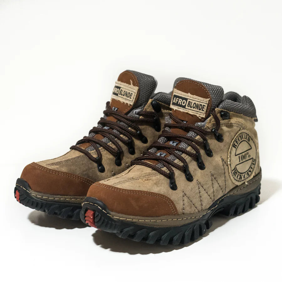 Afro Blonde Adventure Boots