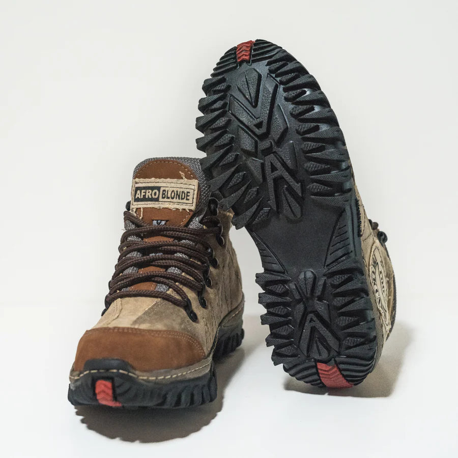 Afro Blonde Adventure Boots