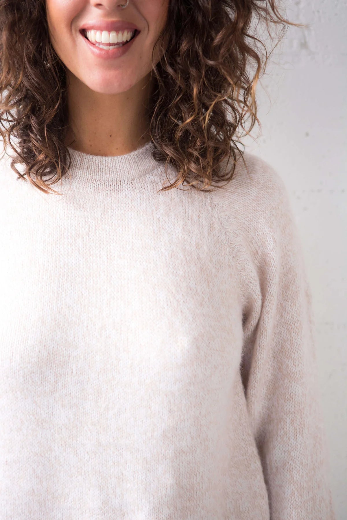 Alpaca Classic Jumper Oatmeal