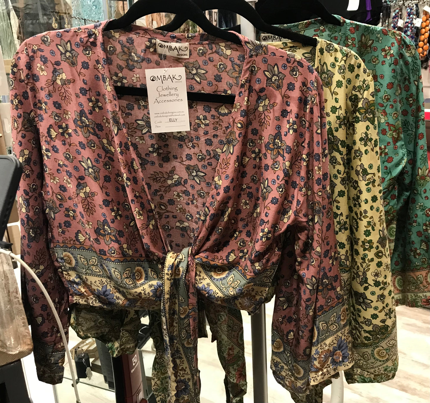 Elly Wrap Top