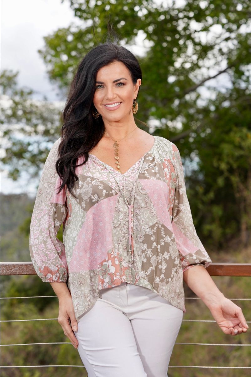 Rose Gypsy top