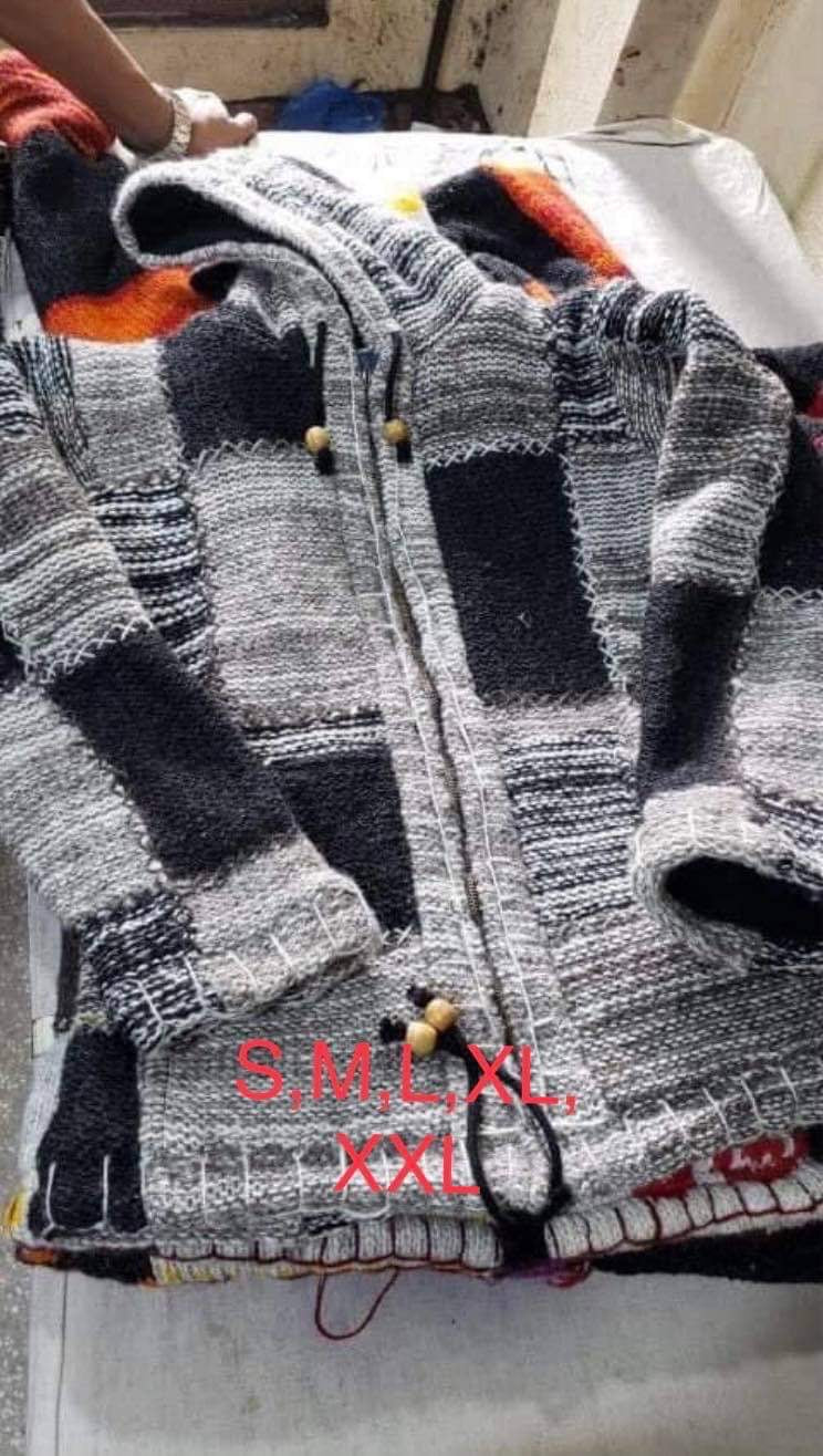 Pure Wool Zip through Jacket