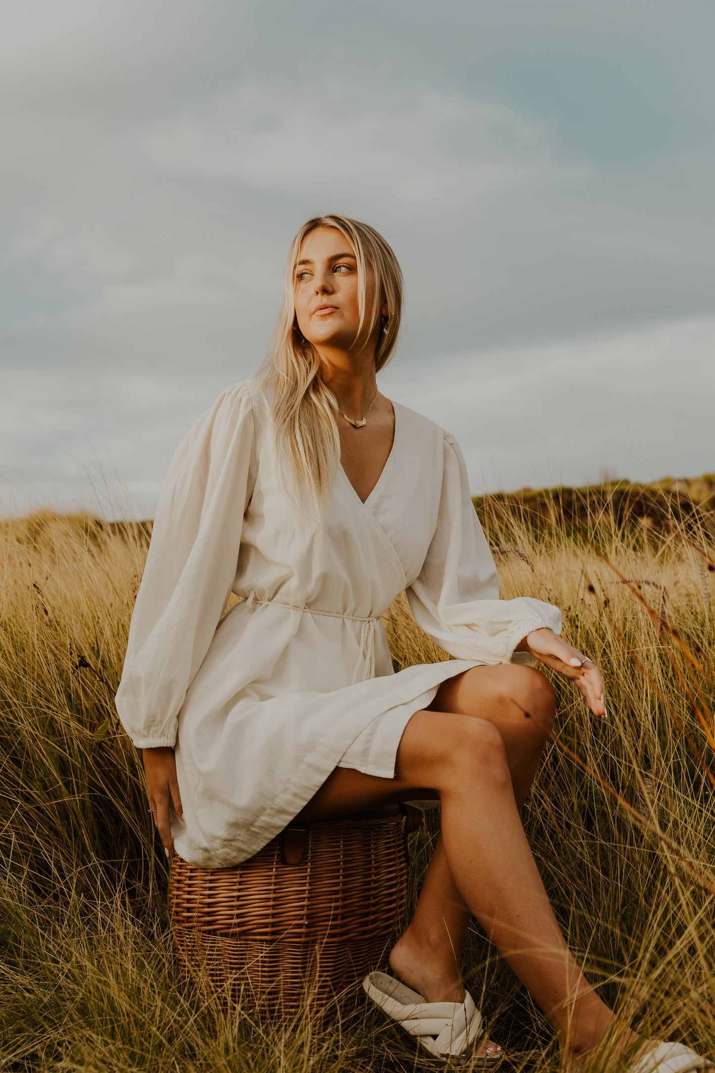 Oasis Wrap Dress