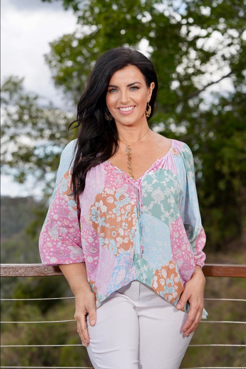 Rose Gypsy top