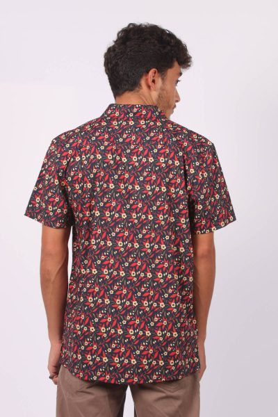 Red Hot short sleeve Shirt by Skumi