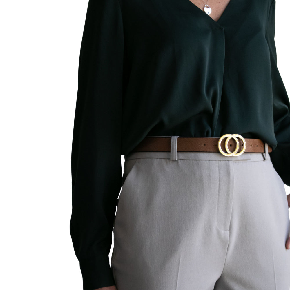 Loop Leather Brittany Belt-10093