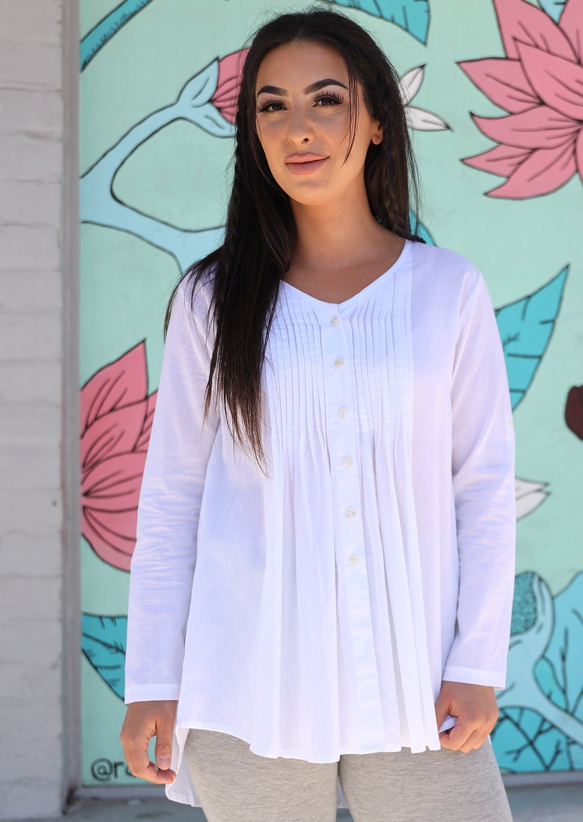 Leia Blouse White