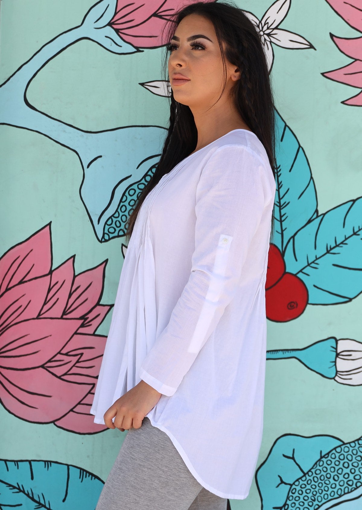 Leia Blouse White