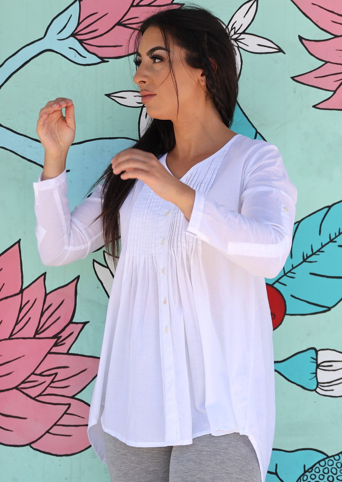 Leia Blouse White
