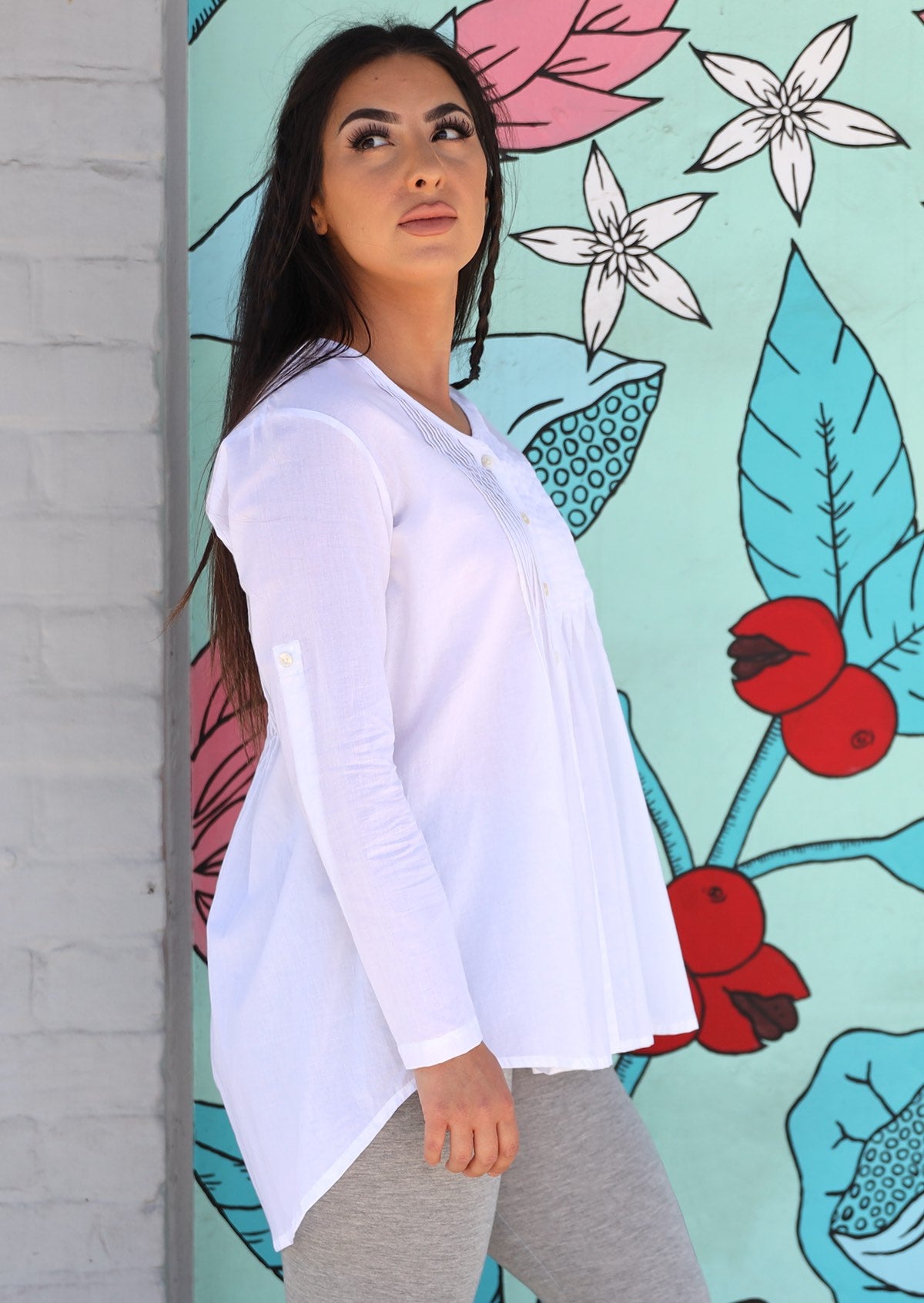 Leia Blouse White