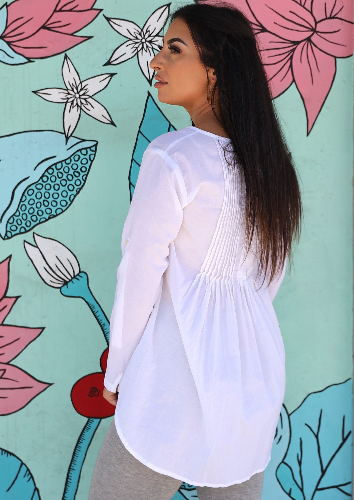 Leia Blouse White