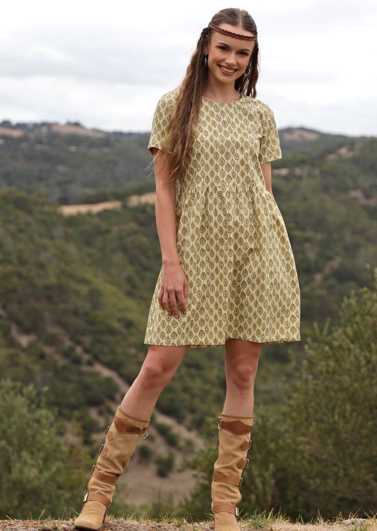 Mabel dress in Patta