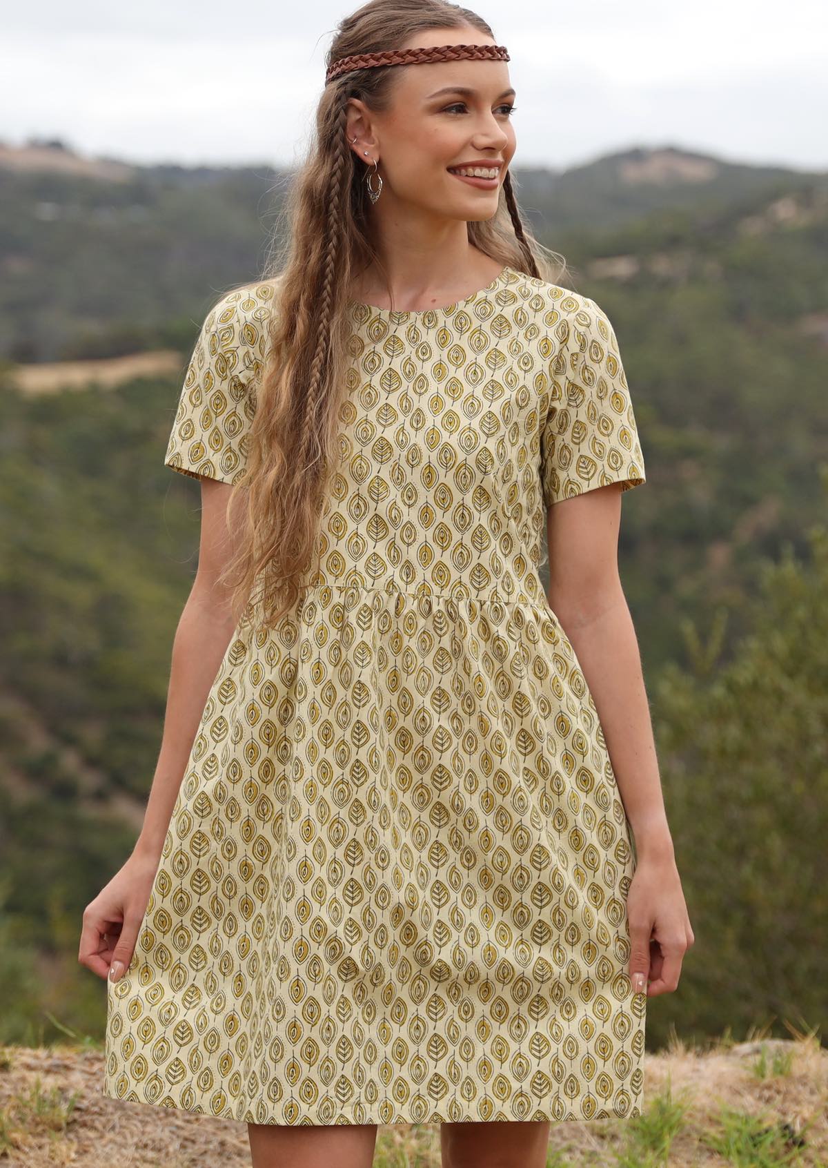 Mabel dress in Patta