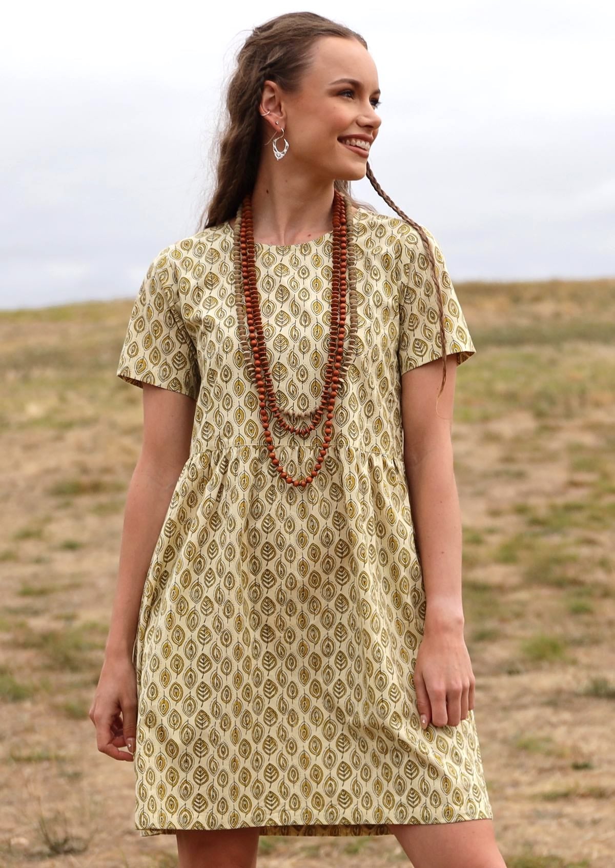 Mabel dress in Patta