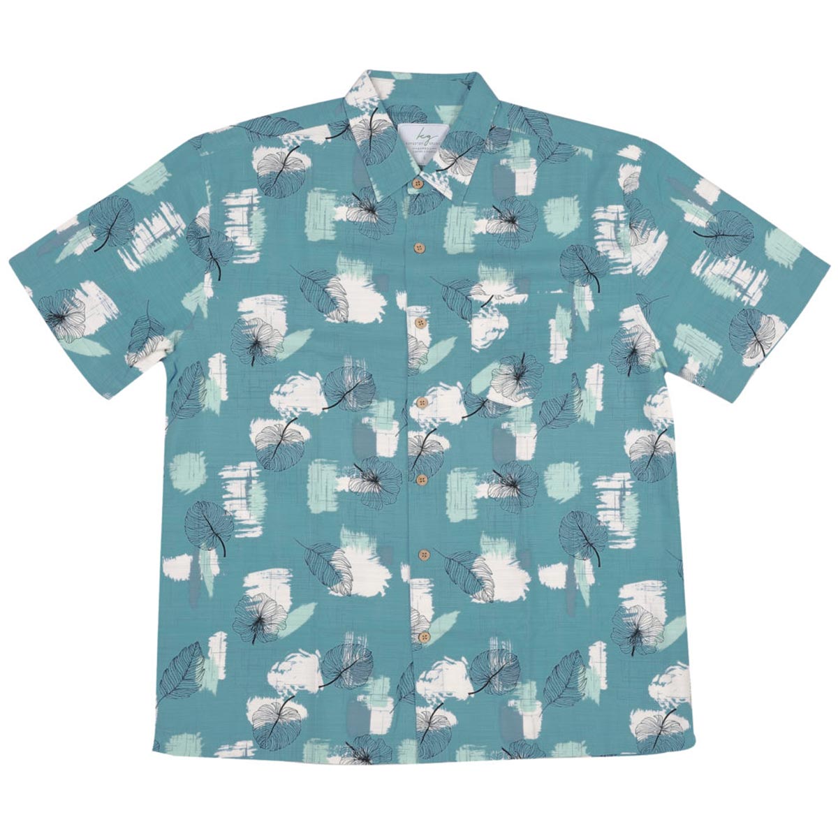 Men's Short Sleeve Bamboo Shirt - Fiji - Kingston Grange