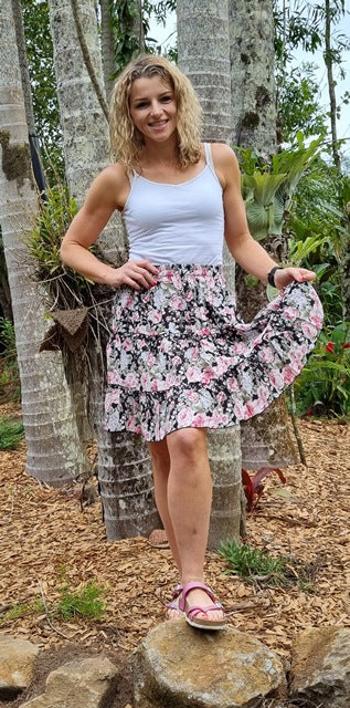 Rosy Skirt