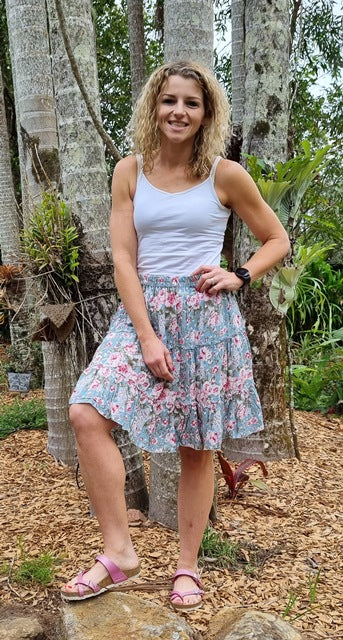 Rosy Skirt