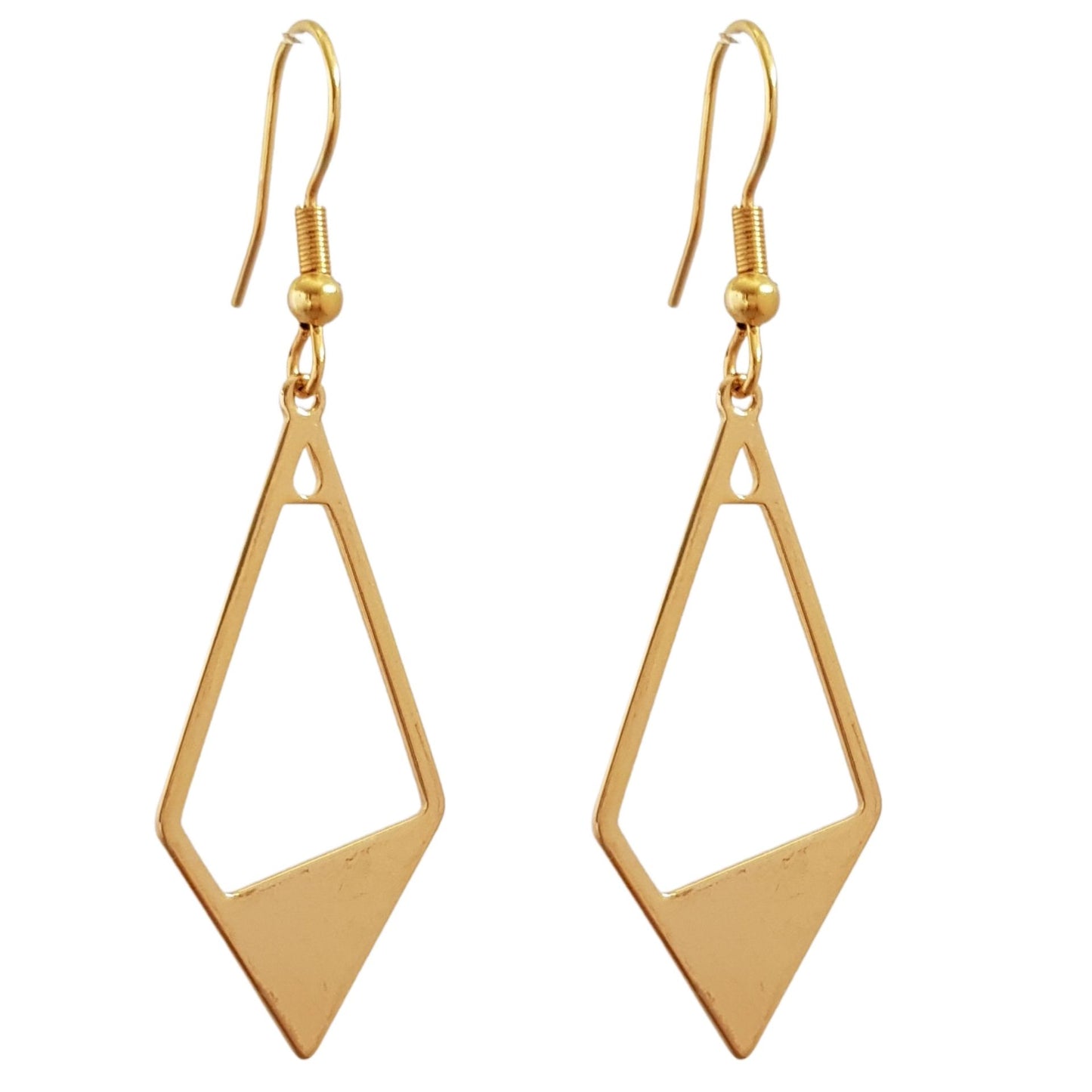 Salt of the Blue 18K Gold Plated Earrings