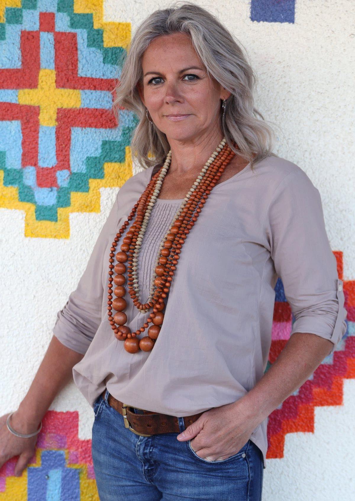 Tulsi Long Sleeve top Ash