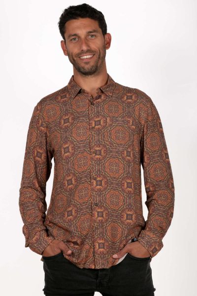 Island Vibes Long Sleeve Shirt by Skumi