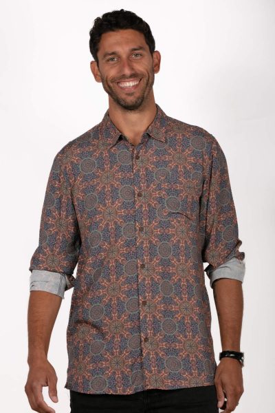 Kaleidescope Long Sleeve Shirt by Skumi