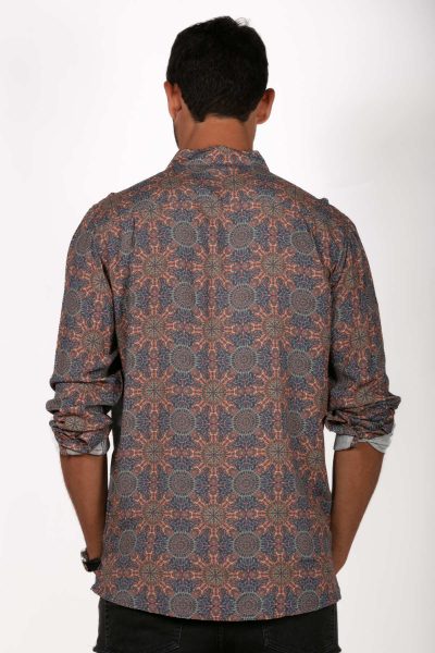 Kaleidescope Long Sleeve Shirt by Skumi