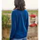Cashmere & Merino Classic V Neck Cardigan - Twilight Blue