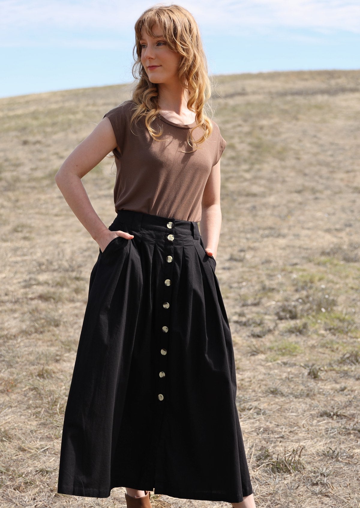 Cora Skirt Black