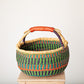 Elephant Grass Coloured Large Baskets Round