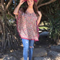 Frilly Poncho Top