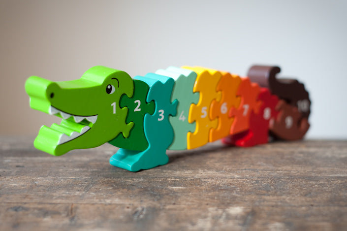 Crocodile 1-10 Jigsaw