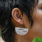 Palmwood Luna Earrings