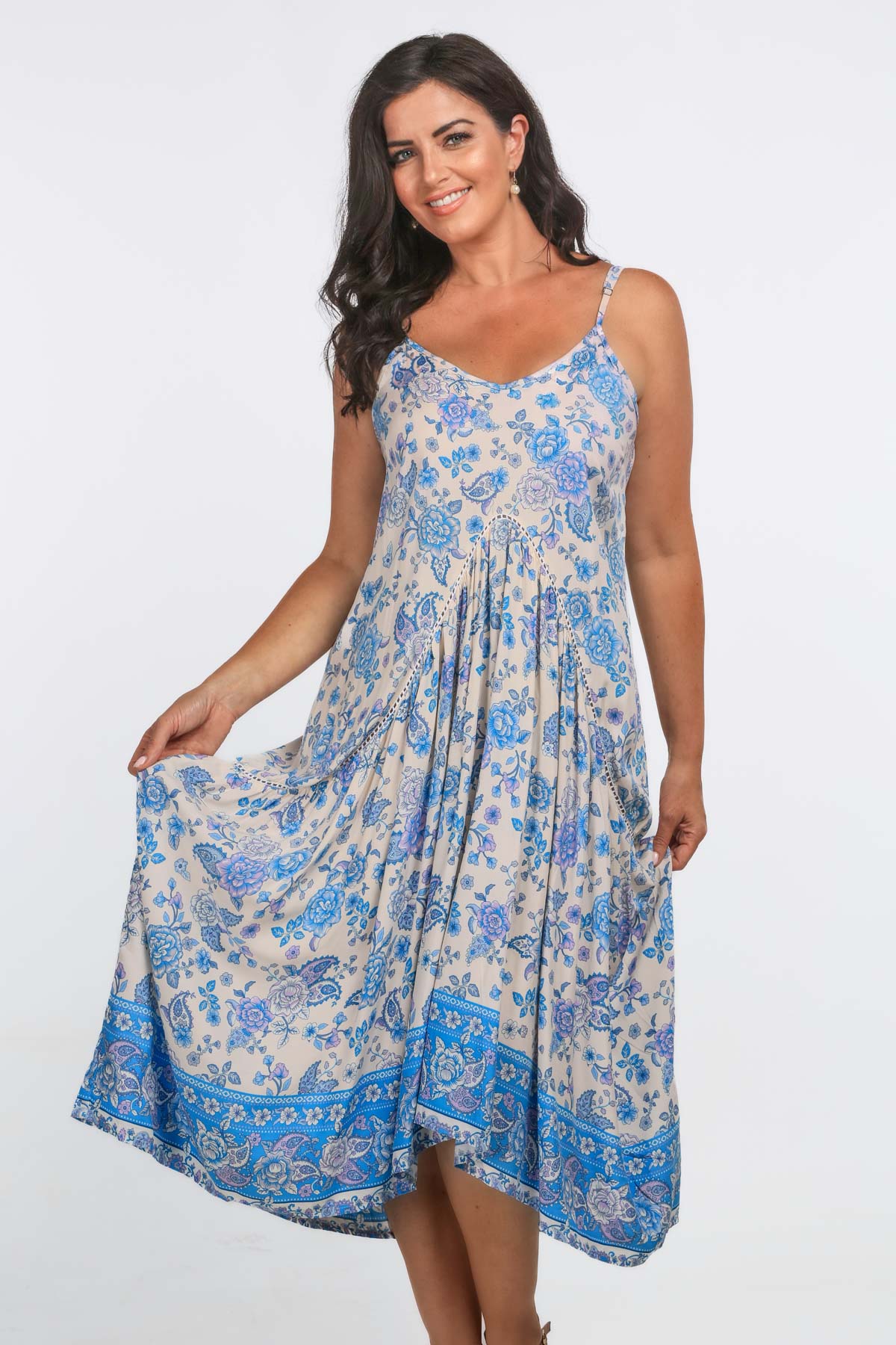 Lily Strappy Maxi Dress