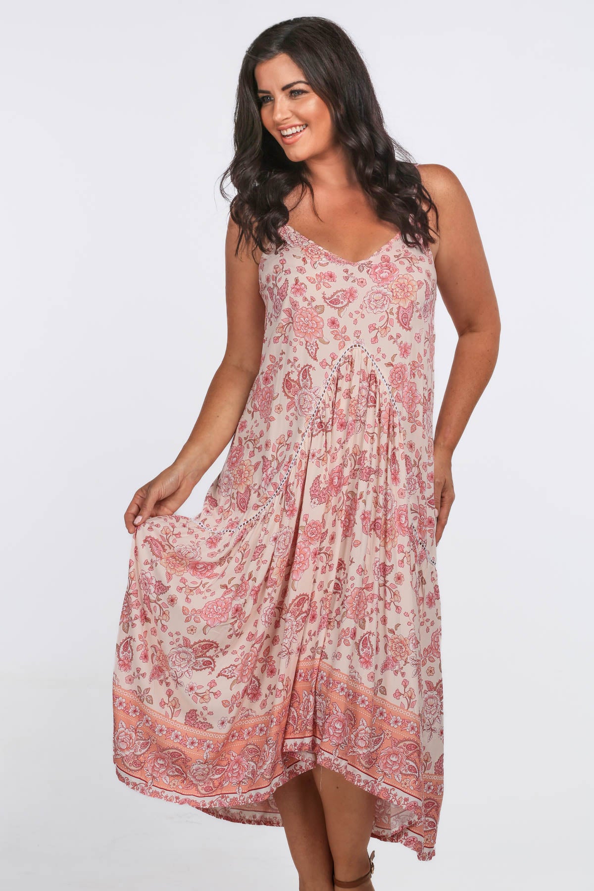 Lily Strappy Maxi Dress