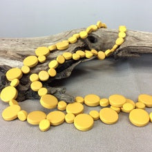 Wooden Smarties Long Necklace (many colour options)