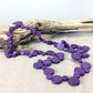 Wooden Smarties Long Necklace (many colour options)