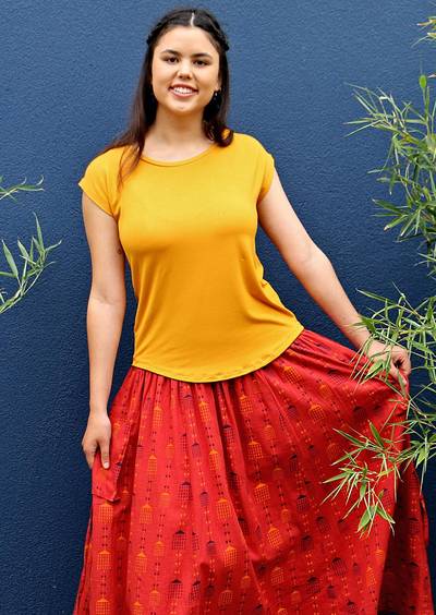 Shell Tee shirt in many colours