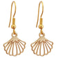 Salt of the Blue 18K Gold Plated Earrings