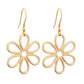 Salt of the Blue 18K Gold Plated Earrings