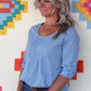 Tulsi Long Sleeve Top Powder Blue