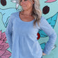 Tulsi Long Sleeve Top Powder Blue