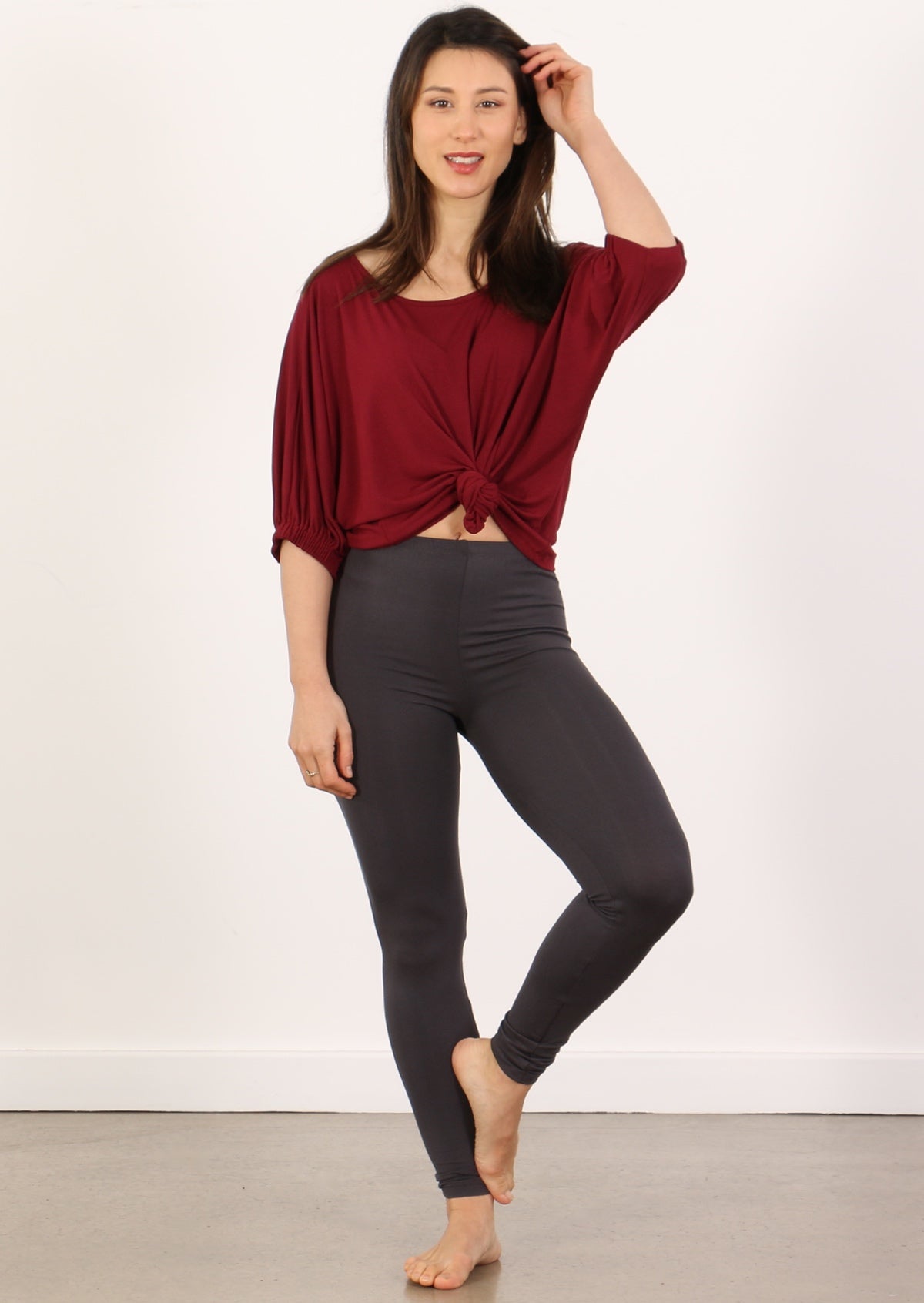 Women's Organic 100% Cotton Leggings | Fair Indigo